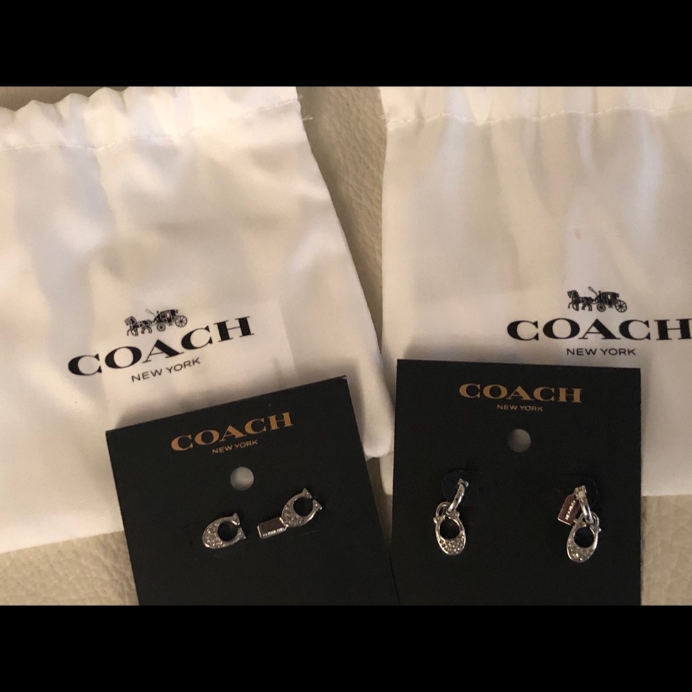 COACH Earrings - 2 Pair